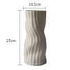 Shangqi Morandi Ceramic Striped Vase