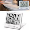 Home Use Digital Alarm Clock Digital Travel Clock With Thermometer Alarm Timer Clock Preinstalled Battery Built-in Thermometer