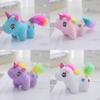 Theme Unicorn Cartoon Plush Toy Backpack Pendant Cute Keyring Decoration Gift