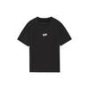 Li Ning SS22 Sakura Collection Solid Color Round Neck Casual Short Sleeve T-Shirt Unisex Tops Black AHSS917-3