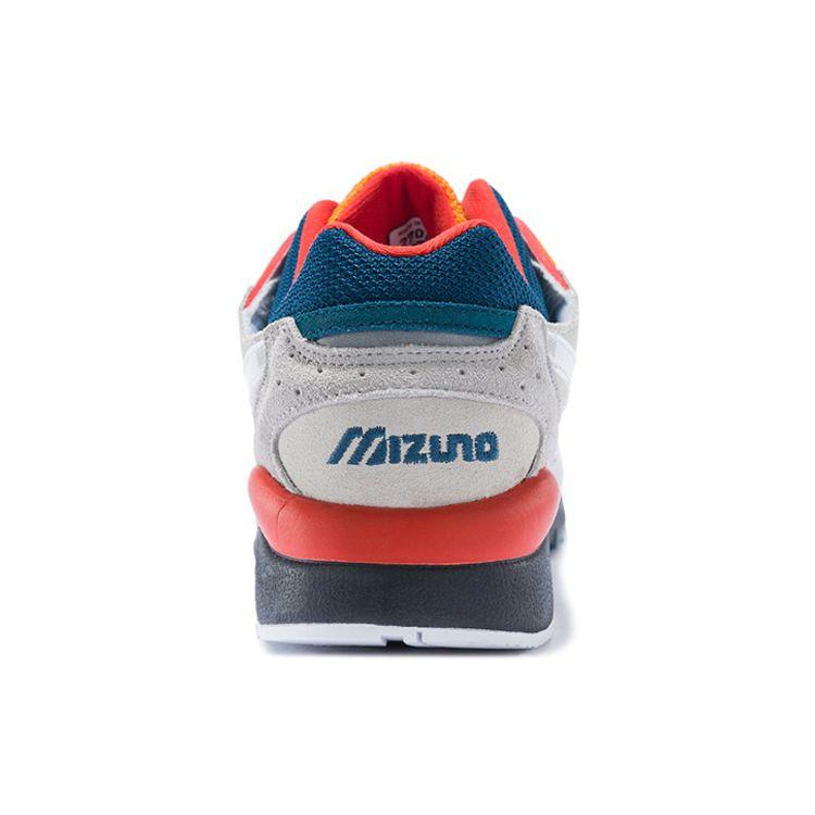Mizuno Sky Medal Scarpe da Allenamento Basse Ammortizzanti Antiscivolo Resistenti con Supporto Unisex Sneakers Bianco Grigio Rosso D1GA201002