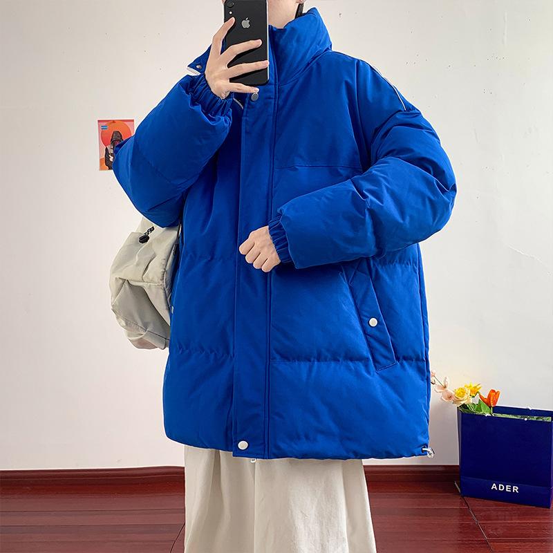 Velvet Cotton Light Board Couple Cotton-padded Clothes, Men's and Women's Cotton-padded Clothes, Solid Color Bread Clothes, Cotton-padded Jacket