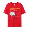 Engineer Is Brain Funny Sarcastic For Engineering Design Tops Tees 2024 Hot Sale Customized Cotton Male T-Shirt Design T Shirt