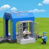 Car Wash Room Police Station Car Wash Room Simulation Plastic Toy Set  Children Gift