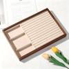 Rosewood Jewelry Box & Display Tray for Earrings and Necklaces