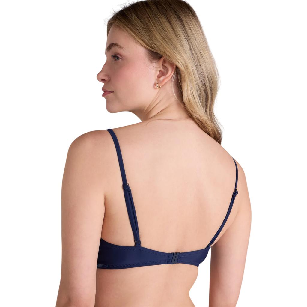 Animal Womens/Ladies Docks Plain Bandeau Bikini Top