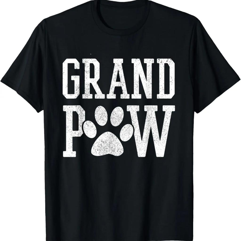 Grand Paw - Funny Grandpa Dog Lover Father's Day Gift T-Shirt