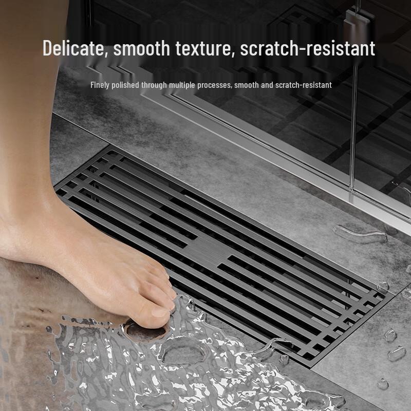 MDNG Stainless Steel Anti-Clog Bathroom Floor Drain