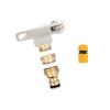 Universal 3-In-1 Brass Hose Tap Connectors Set Vintage Faucet Adapter Washing Machine Quick Connector