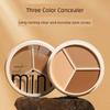 Authentic Three-Color Concealer, Official Genuine Product, Covers Tattoos, Spots, Acne Marks, and Dark Circles On the Face