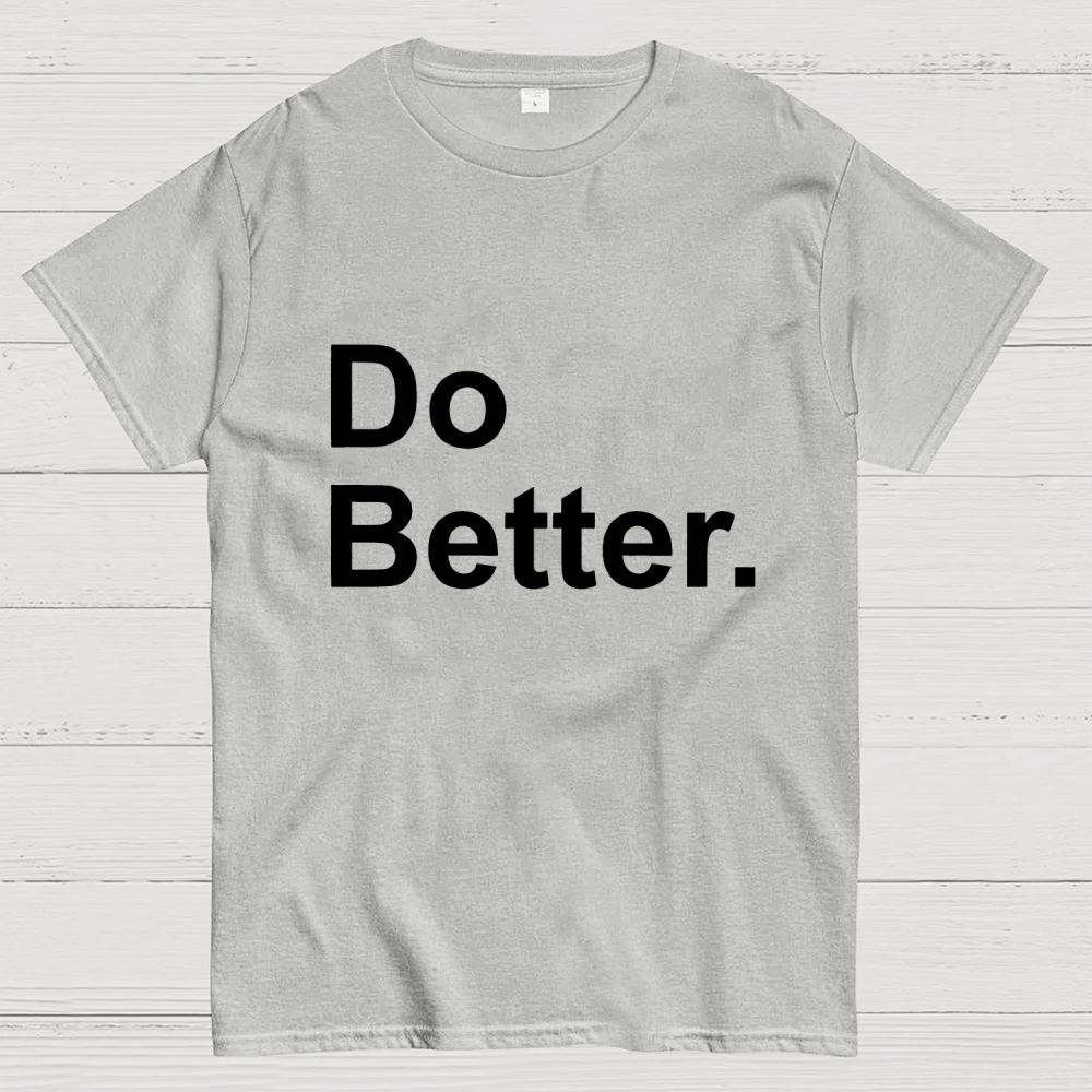 Do Better Cotton Summer Casual Cool Loose T-Shirt