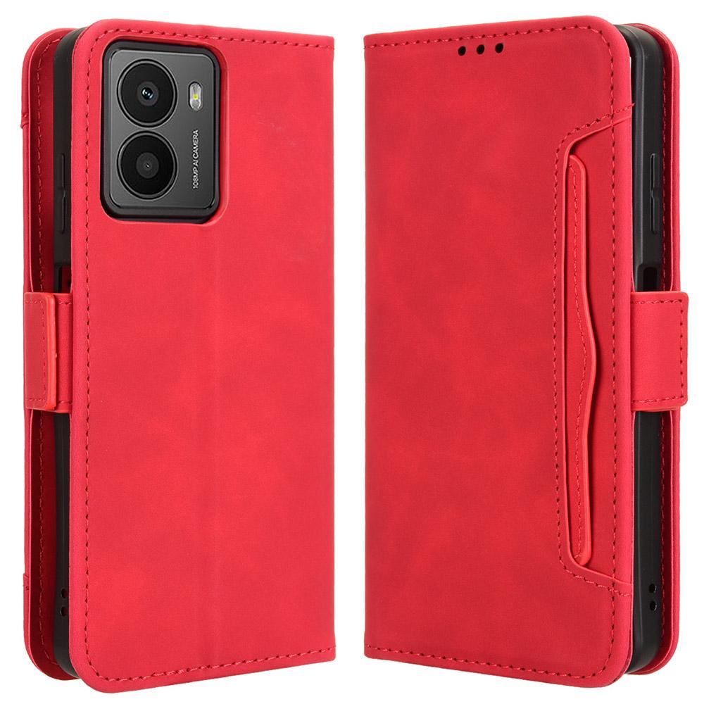 Für HMD Fusion 5G Lederhülle Handy-Brieftaschen-Abdeckung mit mehreren Kartenfächern