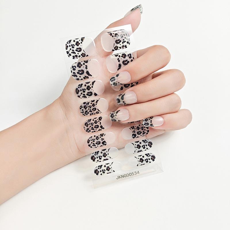 Neue einfarbige Nagelgel-Aufkleber, Nagelaufkleber, Nagelaufkleber, Lichthärtungslampen, Gel-Nagelaufkleber