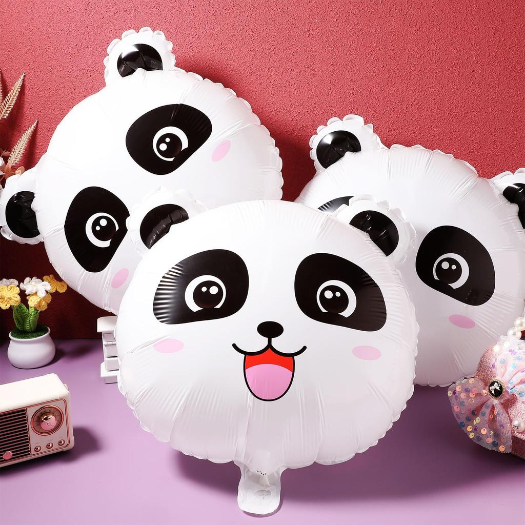 ledmomo 30pcs Panda Panda Balloons Cute Animal 100th Day Celebration Birthday Birthday Birthday Balloons, 45cm38cm, Balloons, Decorations, Boys,