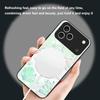 Beautiful Purple Shell For Magsafe iPhone 17 Pro Max 16 E 15 14 13 Plus 12 Mini 11 17 Air XR Xs Max 7 Plus Glass Phone Case