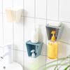 Storage Rack Plastic 5KG Bathroom Holder Self-adhesive Hanging Shower Organizer Shelf