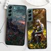 Flower Knight of the Light Phone Case For Samsung Galaxy S22 S25 Ultra S21 S10 Plus S26 Edge S20 S23 S24 FE Cover Silicone S