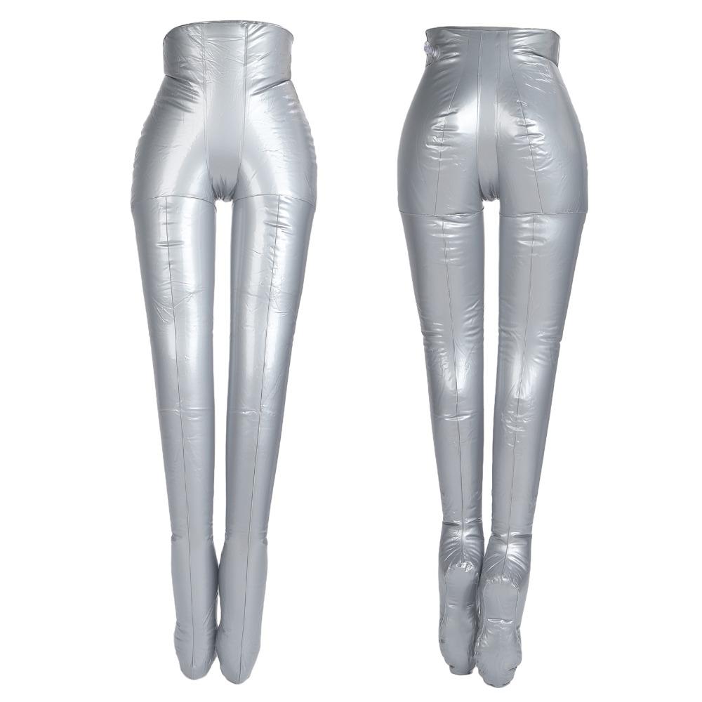 1 ks Nafukovací figurína z PVC Materiálu Dolní část Těla Figurína Trup Pro Vystavení Oblečení