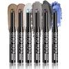 Smoky Dark Blue Eyeshadow Pencil Stick Waterproof Pearlescent 24 Colors Metallic Glitter Eye Shadow Highlighter Pen Makeup Tool