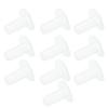 10pcs Calf Milk Nipple Soft Silicone Livestock Pacifier Feeding Equipment Accessory for Orphaned