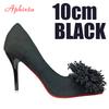 Fashion Aphixta 10cm Stiletto Heels Pumps Hot Sale Flowers Super Hight Sex Change Women Flock Casual Shoes Large Size 49 50