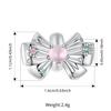 WOSTU 925 Sterling Silver Pink Charms Bead Collection Butterfly lotus Perfume Bottle Umbrella Pendant Fit DIY Bracelet Necklace