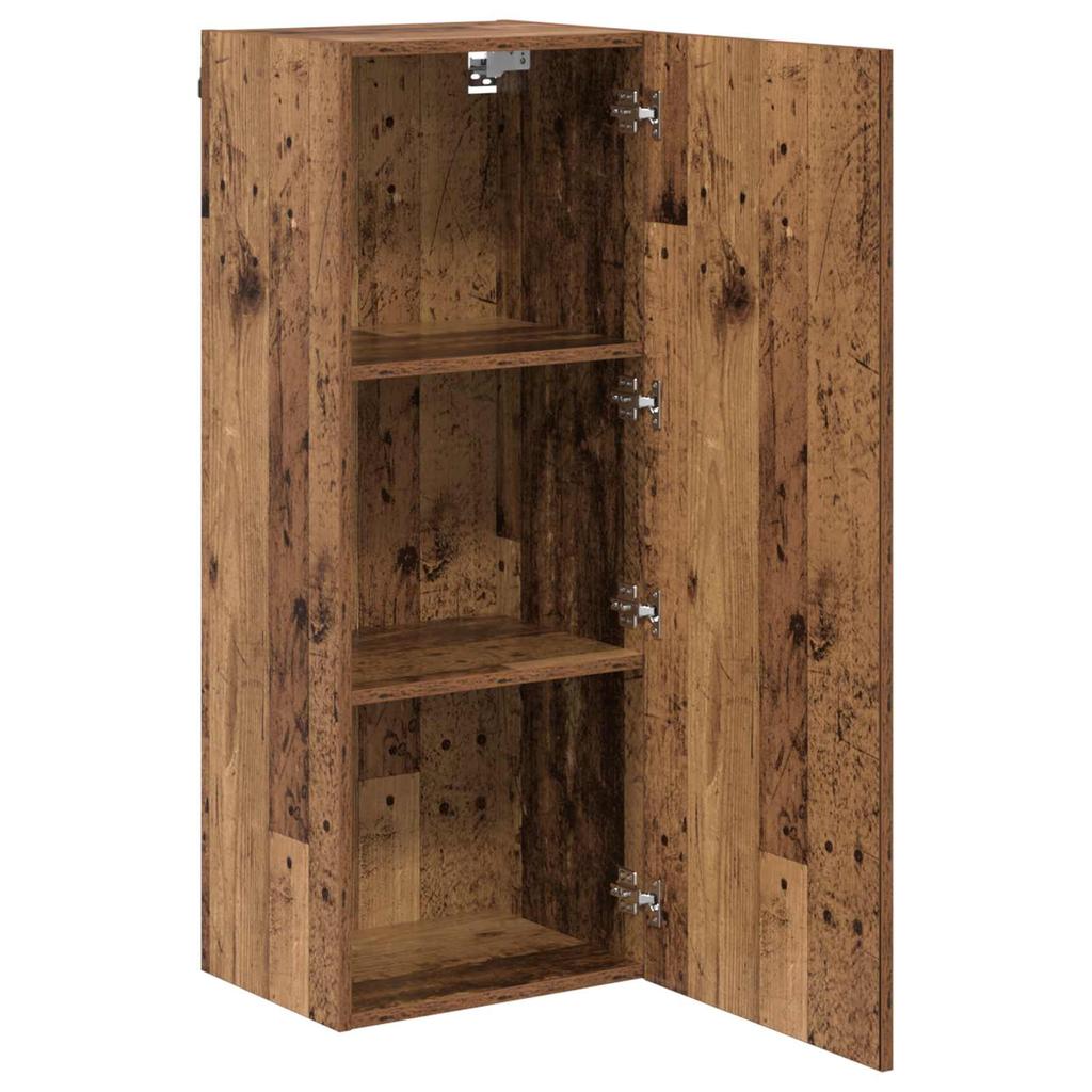 TV Wall Cabinet 40.5 X 30 X 102 Cm Reclaimed Wood Engineered Wood