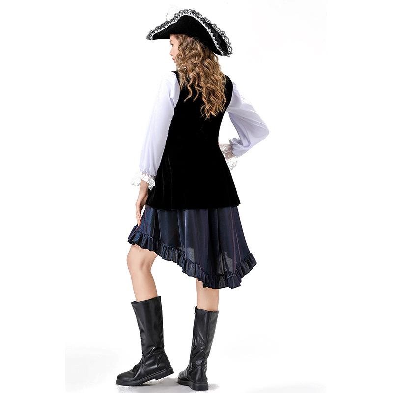Cosplay Halloween adult female pirate costume female captain dress cosplay orgy party stage show costume