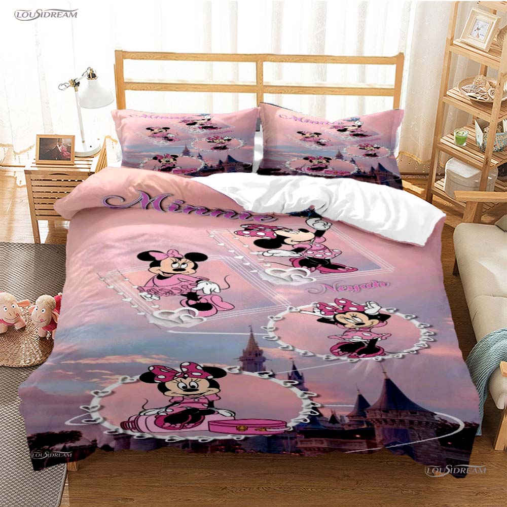 Hellokitty Cartoon Anime All Season Duvet Cover Comforter Bedding Sets Soft Quilt Cover And Pillowcases Single/Double/Queen/King