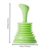 Kitchen Sink Dredge Toilet Squeeze Drainage Cleaner Leather Suction Toilet Suction Bathroom Sewer Anti-clogging Tool
