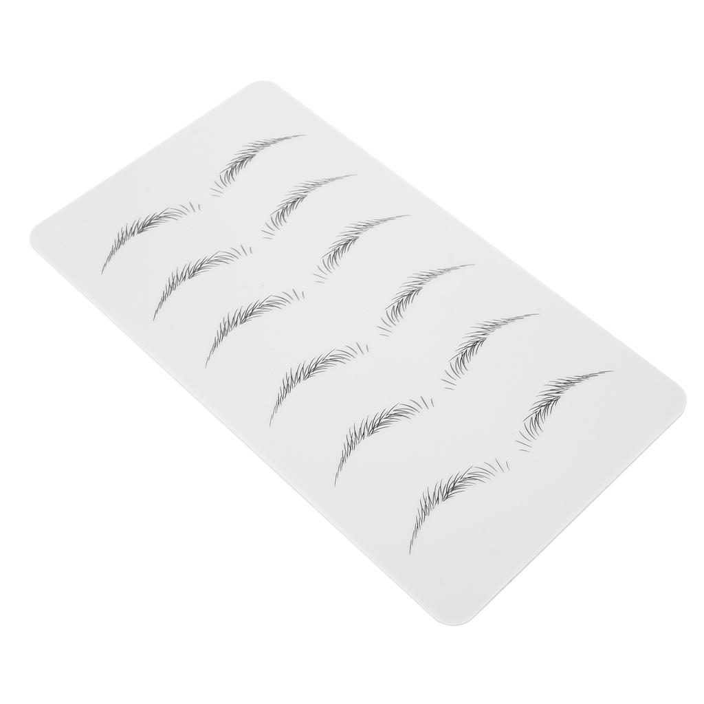 Professional Eyebrow Tattoo Line Practice Skin Beginner Silicone Microblading Practice Skin