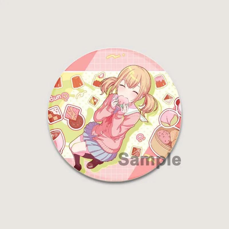 32/44/58mm Project SEKAI Blaszany Pin Okrągły Kreskówkowy Wpinany Broszki na Plecak Ubrania Akcesoria Odznaka Kolekcjonerska Anime Dekoracja Słodki