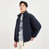 Qipilang Men's Reversible Jacquard Stand Collar Jacket