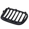 2 STK Front Nyre Grill 1 Lamell Glans Svart Front Panser Griller For BMW X3 F25 2010 2011 2012 2013 Erstatningsbil Styling