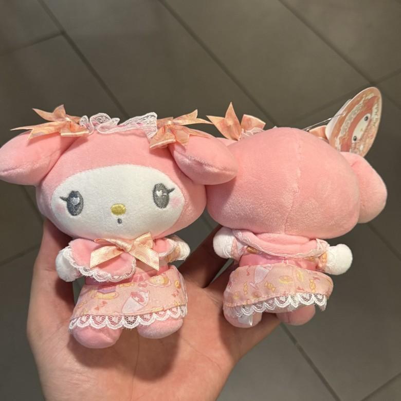 My Melody Lolita Dress Up Plush Doll Pendant For Girls Bag Decor