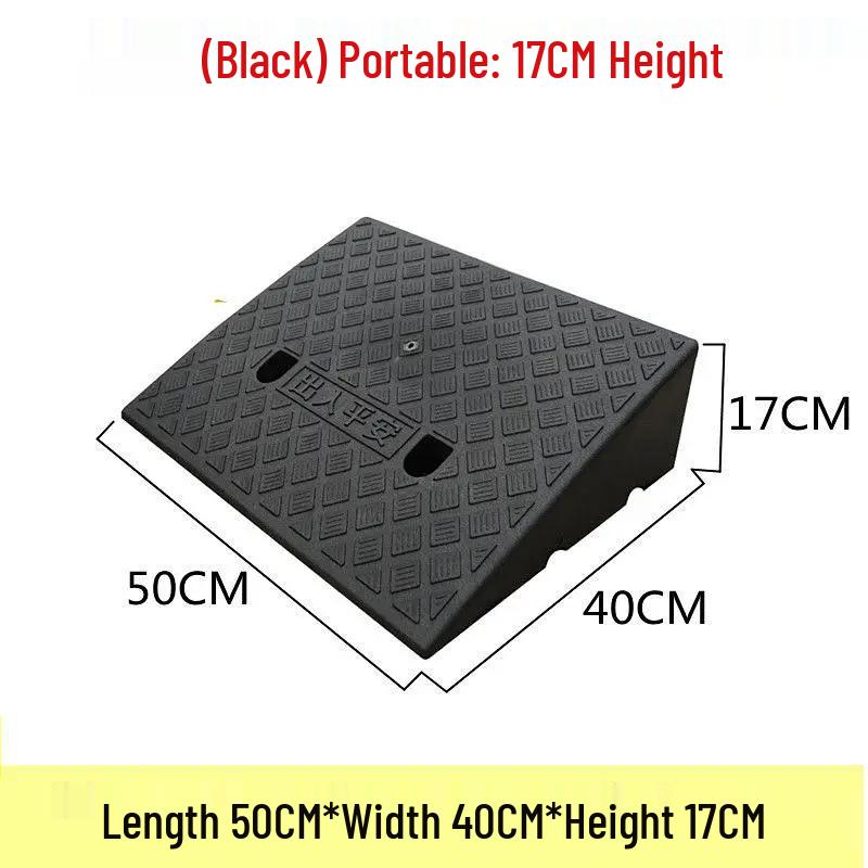 Plastic Car Curb Ramp Threshold Mat for Road Climbing
