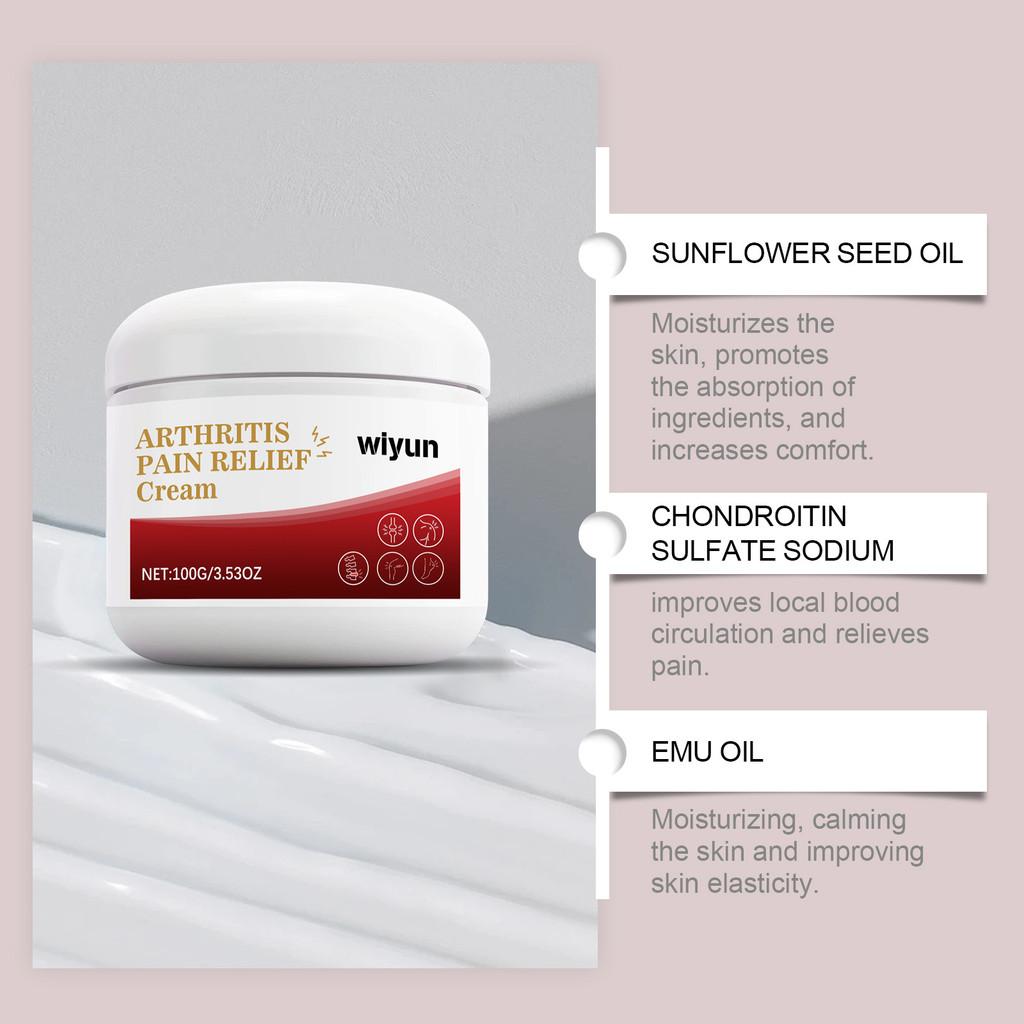 Wiyun Body Care Cream For Relaxing Massage And Daily Comfort In Arms And Legs