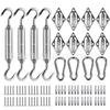 304 Stainless Steel Sunshade Sail Accessories: Diamond Buckle Tensioner