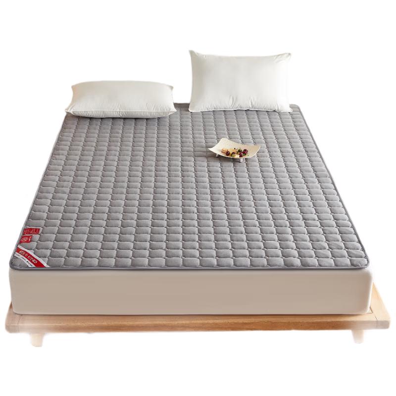 Hongdou Class A Antibacterial Foldable Mattress Protector Pad 120cm x 200cm серый