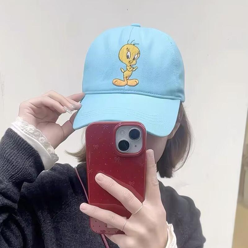 All-match Fashionable Age reducing Trendy Hat Korean Women's Baseball Cap Fashionable Baseball Cap Cute and Cute