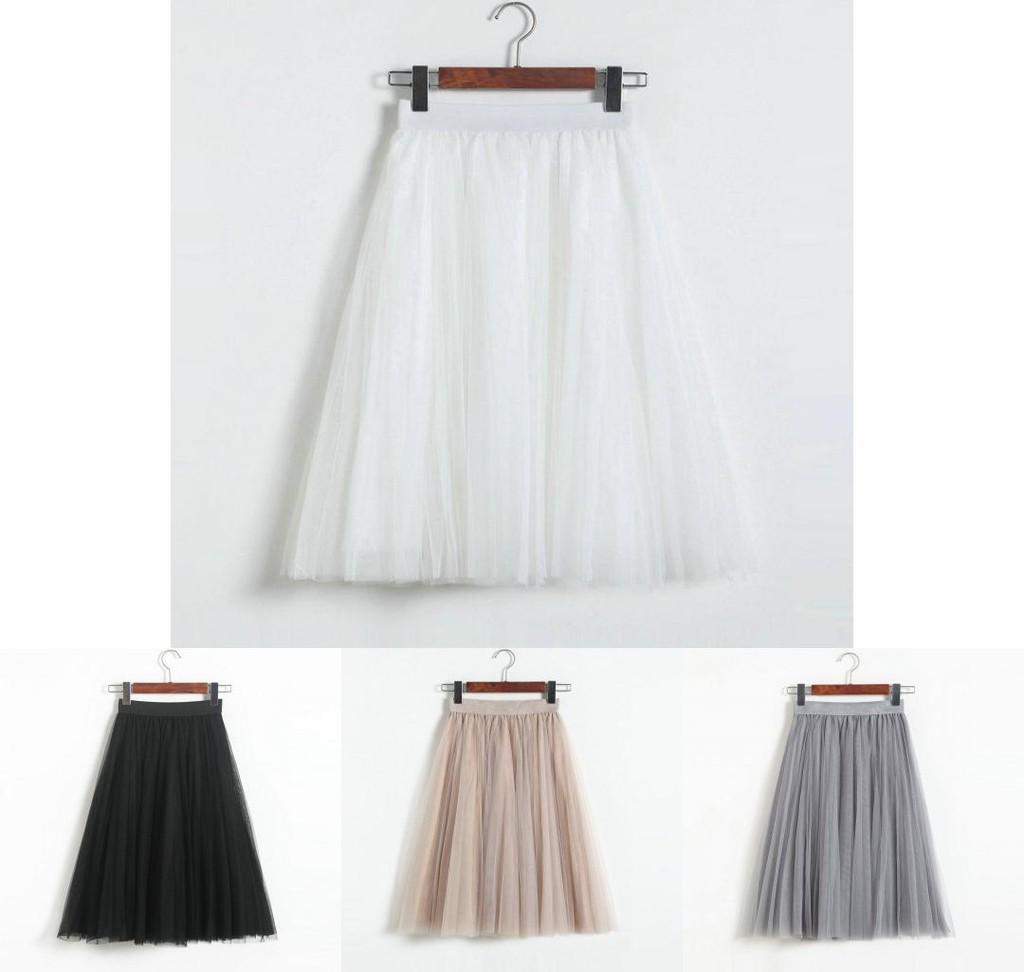 Hoge Kwaliteit Dames 3 Laags Tutu Balletrok Tule Onderrok Voor Vintage Elegantie