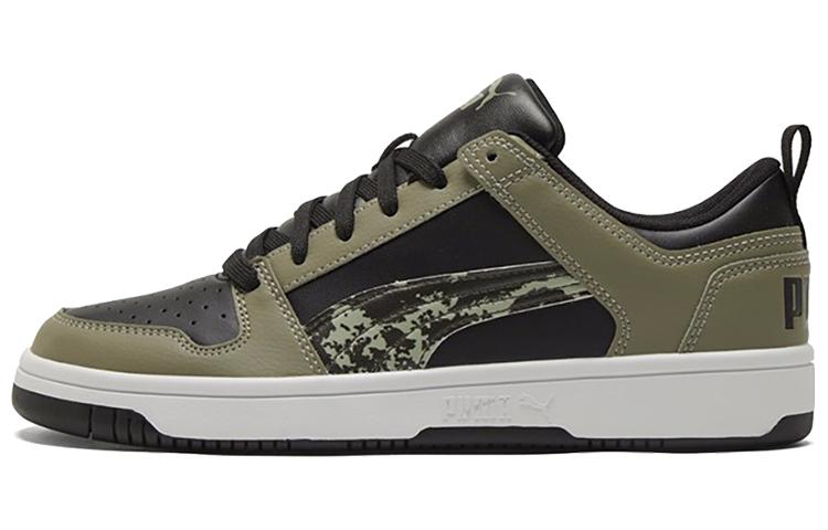 Puma Rebound LayUp Low Черный Пустынный Шалфей 368876-02 42.5