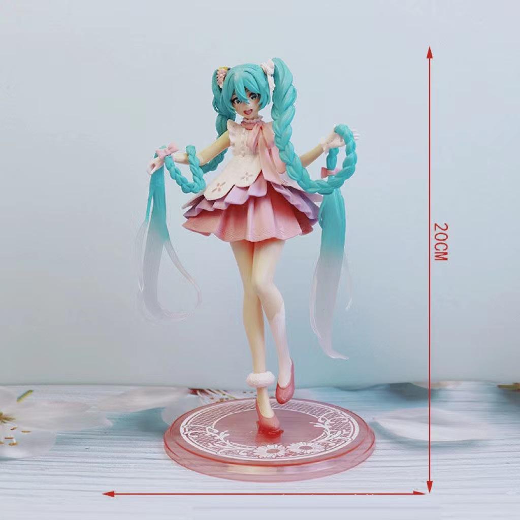 Hatsune Miku Bunny Girl Figure with Rabbit Ears