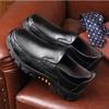Bărbați Toamnă Business Pantofi piele din piele de vacă Pantofi ocazional pentru bărbați Încălțăminte pentru bărbați de marcă Negru maro Talpă groasă
