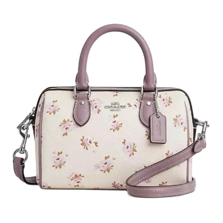 COACH Rowan Coated Canvas Shoulder Bag