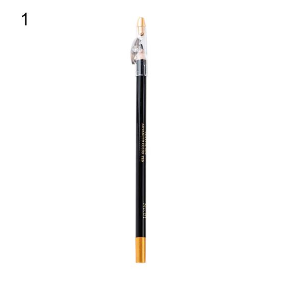 Yousheng Eyebrow Pencil with Sharpener Professional Waterproof Sweatproof Long Lasting Makeup Tool Easy To Color Non-smudgeNovice Eyebrow