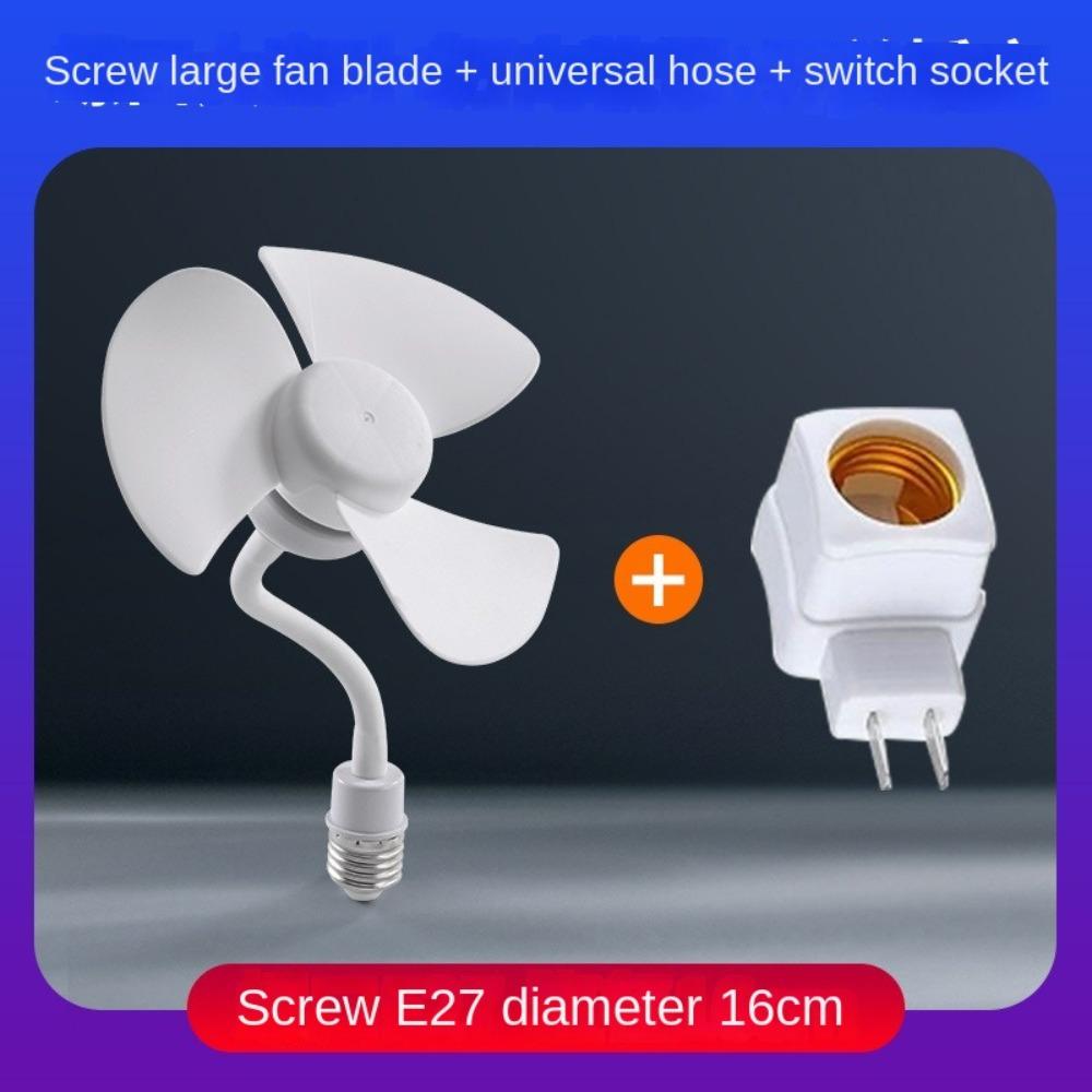 Priză albă Ventilator mic Plug and Play Ventilator mic Instrumente noi de răcire