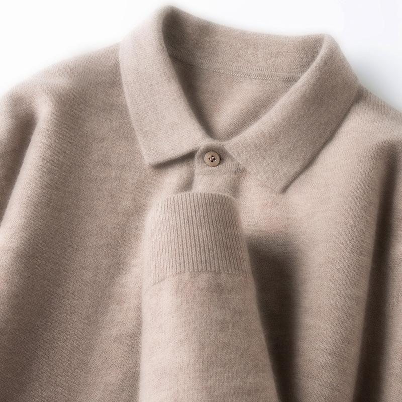 Herren 100% dicke Wolle - Stehkragen Slim Fit Winter Dick Warm, Geeignet für Geschäftsreisen, Büro und Freizeit