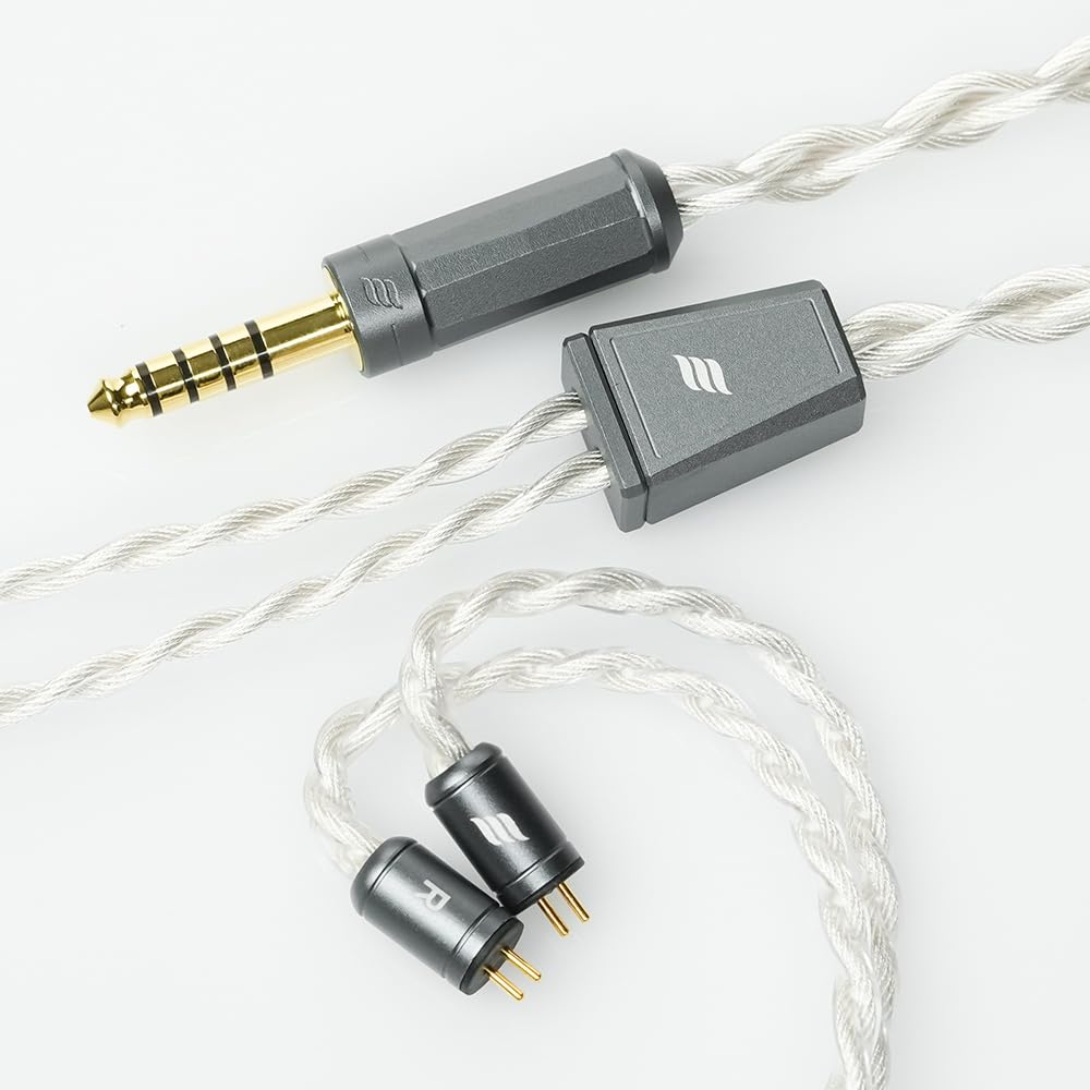 HiFiGo Signature Cadmus Lite Effect Audio Earphone Recable HiFi Balun Copper EA Standard Copper Straight Improved Sound Quality Connector, Recable,