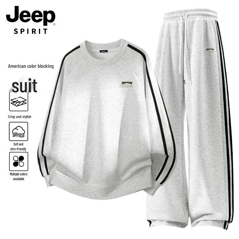 

Мужской комплект: свитшот с круглым вырезом и брюки JEEP SPIRIT M